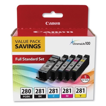 Canon Canon PGI-280/CLI-281 Ink Cartridge 5 Color Pack 2075C006